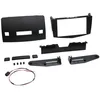 Image de Adnauto - Kit Facade autoradio 2DIN compatible avec Mercedes classe c 07-11 Noir