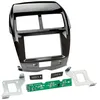 Image de Adnauto - Kit Support Autoradio compatible avec Citroen C4 Aircross Peugeot 4008 12-17 Noir brillant
