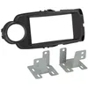 Image de Kit Facade autoradio 2DIN compatible avec Toyota Yaris ap14 Noir