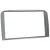 Image de Support autoradio 2Din compatible avec Alfa Romeo 147 00-10 gt 04-10 argent clair