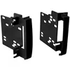 Image de Support autoradio 2DIN compatible avec Chrysler Dodge Jeep vw ap07 Noir