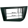 Image de Cadre autoradio 2 din Seat Leon 2005-2010 noir