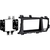 Image de Kit support Autoradio compatible avec Kia Optima - Noir