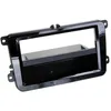 Image de Support avec vide poche compatible avec Seat Skoda VW Noir brillant