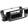 Image de Adnauto - Support autoradio compatible avec Seat Ibiza 6J Noir brillant 1sin avec vide-poche