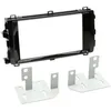 Image de Kit Support Autoradio compatible avec Toyota Auris - Noir brillant