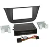 Image de kit support Autoradio compatible avec Iveco Daily VI Avec vide poche Induction Qi - Noir