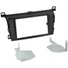 Image de Adnauto - Kit Facade autoradio 2DIN compatible avec Toyota Rav 4 ap13 Noir