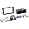 Image de Adnauto - Kit Installation autoradio 1DIN sw Adaptateur ant. compatible avec vw Seat Skoda ap03 noir