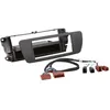Image de Facade autoradio 1DIN compatible avec Seat Ibiza 6J FL - Gris Tuam