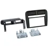 Image de Adnauto - Facade autoradio 2DIN compatible avec Fiat Grande Punto 05-10 Noir