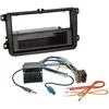 Image de Kit 2-ISO avec espace de rangement pour vehicules Seat Skoda VW passif antenne