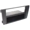 Image de ACV - Support autoradio 1DIN compatible avec Audi A6 01-05 - Avec vide poche - Noir
