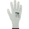 Image de Gant de protection contre les coupures Taille 8 blanc hdpe avec polyuréthane EN 388 Catégorie ii 10 Paar - weiß