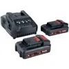 Image de Flex - Set de démarrage sans fil P-Set 22 q Power, 2 batteries 18 v 2,5 Ah, 1 chargeur 18 v (491357) (532740)
