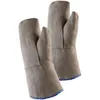 Image de FP - Gant de protection thermique moufle 12 tissu ht naturel avec isolation spéciale en 388, en 407 catégorie epi iii