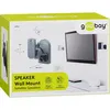 Image de Goobay - Support de haut-parleur universel, support mural universel pour haut-parleurs, (pivotant et inclinable) pour haut-parleurs jusqu'à 3,5 kg,