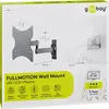Image de Goobay - Support Mural pour tv Basic fullmotion (s), pour les téléviseurs de 58-107 cm (23 à 42 pouces), articulation à double bras entièrement