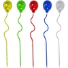 Image de Lampe solaire piquet de terre led décoration jardin Lampes solaires led, ballons colorés, led, DxH 8,5 x 60 cm, lot de 5