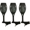 Image de Lampes torches solaires à led pour balcon vacillant extérieur décoration de jardin torche solaire de jardin avec pince, balustrade lumineuse, effet