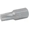 Image de Ks Tools   Embout de vissage TORX T45 30mm   Acier S2 nickelé   Résistance à l'usure et à la corrosion   Pour vis renforcées sur machines agricoles