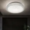 Image de Leuchten Direkt - Plafonnier led cct plafonnier lampe de salon lampe de salon, cristaux ciel étoilé, acier, 22W 1980lm 3000K, d x h 40 x 11 cm