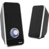 Image de Hama Haut-parleurs Pc Sonic 173133 Argenté (ls-206 Pc-loudspkr)