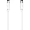 Image de Hama Câble Antenne Coaxiale 90 Db 10m Blanc (205049)