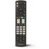 Image de Télécommande tv Panasonic (télécommande universelle avec touches lumineuses, programmation facile) Noir - Hama