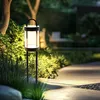 Image de Lampe d'extérieur led Lampadaire en aluminium Lampe d'allée anthracite Lampe de jardin, 8 watts 855 lumens blanc chaud, DxH 12,5x65 cm