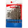 Image de Fischer - Coffret de 10 forets acier hhs-g Ø1 à 10mm