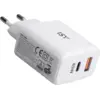 Image de ISY Chargeur Secteur Usb-a / Usb-c 65 W Blanc (iwc-4065)