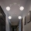 Image de Etc-shop - Lot de 2 spots de plafond élégants spots muraux de salon orientables à motifs