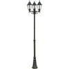 Image de Lampe d'extérieur candélabre lampadaire lanterne télécommande dans un ensemble comprenant des ampoules led rvb
