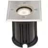 Image de Lampe d'installation au sol télécommande jardin cour projecteurs allée lampe spot dimmable dans un ensemble comprenant des ampoules led rvb
