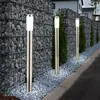 Image de Lot de 3 lampadaires d'extérieur led pour terrasses en acier inoxydable pour parc lumières distributeur d'électricité