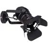 Image de Applique vintage lampe frontale lampe spot noir mobile dans un ensemble comprenant des ampoules led