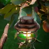 Image de Lampe de plafond pendule extérieure solaire à led rétro Cage Lanterne Jardin Patio Lumière Suspendue