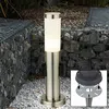 Image de Spots muraux extérieurs à led Lampes à base en acier inoxydable Terrasses de jardin Chemins Allée Lumières debout