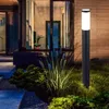 Image de Lampadaire d'extérieur anthracite éclairage de jardin lampadaire colonne en acier inoxydable dans un ensemble comprenant des ampoules led