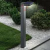 Image de Lampadaire Lampe de jardin en acier inoxydable avec détecteur de mouvement Lampe de chemin à led Lampadaire Lampe d'extérieur anthracite, batterie