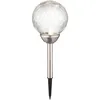 Image de RGB LED Lampe solaire Lampe enfichable Éclairage Boule de verre Projecteur extérieur Changement de couleur