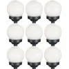 Image de Boule lumineuse solaire 10 cm boule lumineuse solaire jardin led décoration de jardin boule solaire pour extérieur petit, durée d'éclairage environ