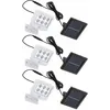Image de Lampes solaires pour l'extérieur avec détecteur de mouvement Lampes solaires pour l'extérieur dans le jardin, led blanc lumière du jour, h 12,8 cm,