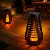 Image de Lampes solaires pour l'extérieur, lampe de table solaire led, lampe suspendue, jardin, lanterne led, effet flamme, avec effet de lumière dansante, 1x