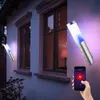 Image de Applique murale, acier inoxydable, torche murale, applique murale d'extérieur, détecteur de mouvement, App commande vocale, minuterie 1x led rgb 10W