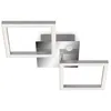 Image de Telefunken - Plafonnier led à détecteur frame, 12 w, 1200 lm, IP20, chrome-alu, métal-plastique, 47 x 22,6 x 7,4 cm