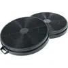 Image de 2x filtres à charbon actif hotte aspirante, compatible avec Siemens LC45620, LC45620SG, LC45650, LC45650SD, LC45650SG, LC45651 - Vhbw