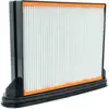 Image de Filtre compatible avec Metabo asr 35 h acp, asr 35 m acp, asr 35 l acp aspirateur - filtre à eau/à plis plats/HEPA noir / blanc / gris - Vhbw