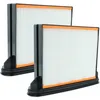 Image de 2x filtre compatible avec Metabo asr 35 h acp, 35 m acp, 35 l acp aspirateur - filtre à eau/à plis plats/HEPA noir / blanc / gris - Vhbw